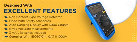 Metravi 19-SUPER compact TRMS Digital Multimeter with NCV : Amazon.in ...