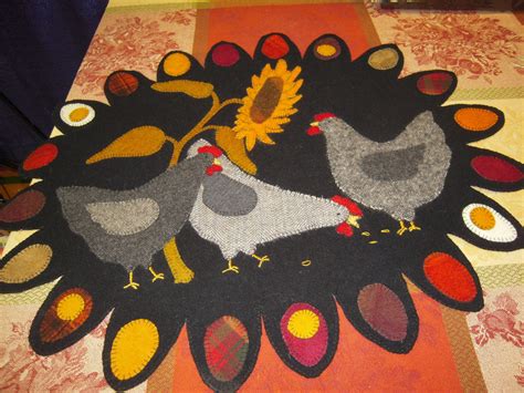 Image result for Wool Penny Rug Pattern Scallop