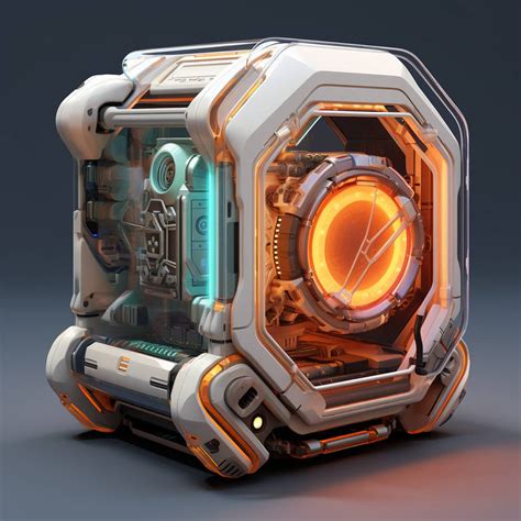 Futuristic Computer Case 的图像结果