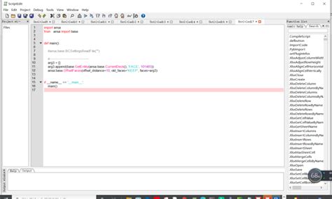 Tutorial Ansa22 Scripting Python 的图像结果