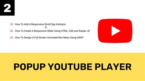 Image result for YouTube Video Gallery CSS/HTML