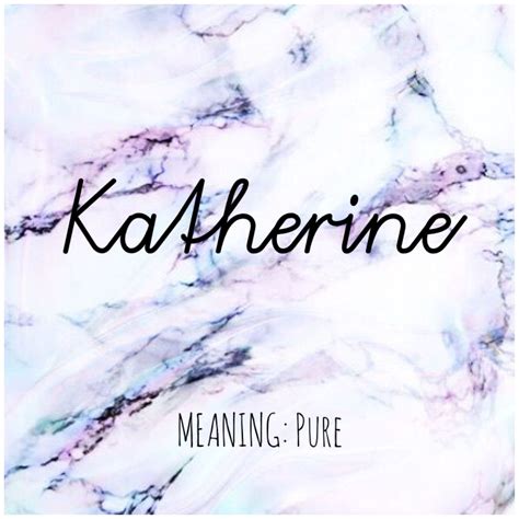 KATHERINE #Names #Katherine #BabyNames | Names, Name tattoos, Baby ...