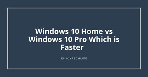Image result for Windows 10 Pro Vs Home Performance