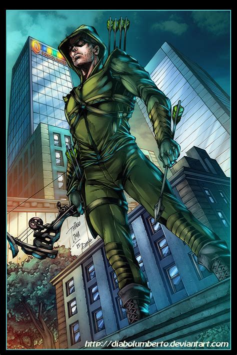 Arrow by diabolumberto | Green arrow comics, Arrow comic, Green arrow
