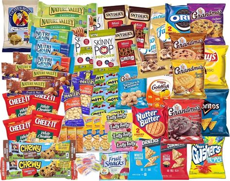 Walmart Snacks Box: Healthy Variety Pack, Sweet & Savory Treats for ...
