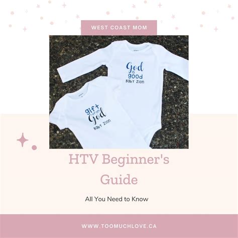 Image result for HTV for Beginners