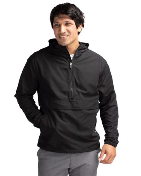 Charter Eco Recycled Mens Anorak Jacket | Cutter and Buck Canada