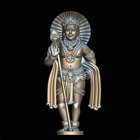Kartik Idol 3D Model