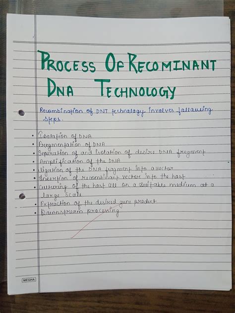 Recombinant DNA Technology Class 12 的图像结果