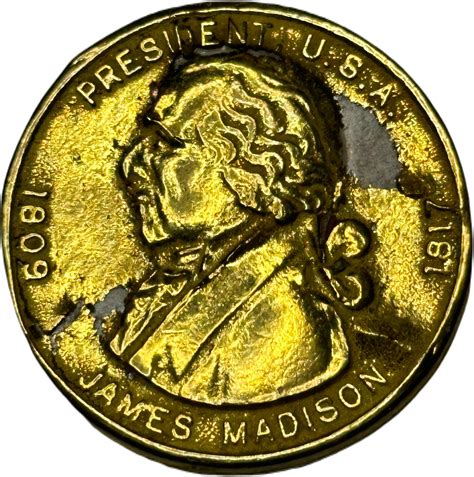 Token - President Coin (4 - James Madison) - United States – Numista