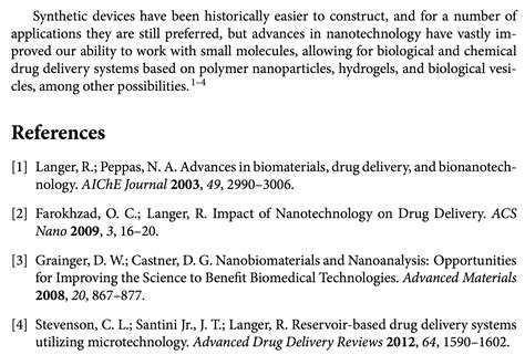 Acs In Text Citations