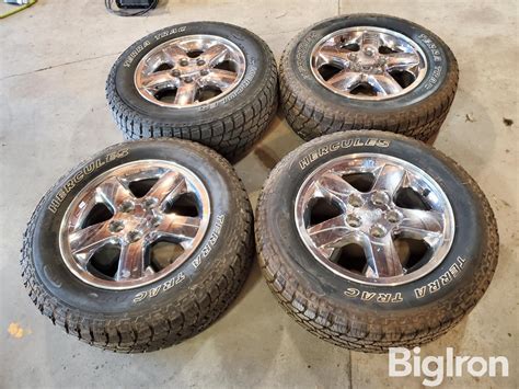Jeep 235/65R17 Tires & Rims BigIron Auctions