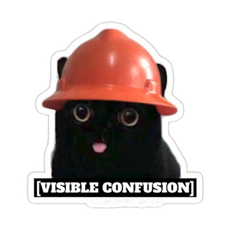 Visible Confusion Sticker | Sticker Fever