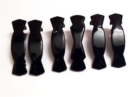 Sairam Black colour hair clip back pin for girls women pack of 6 with 6 ...