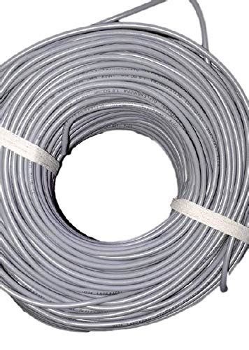 LAPP 0.75, Sq mm Copper Electrical Cable (White), 90 Mtr Length (Grey ...