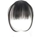 REHTRAD Clip On Clip In Front Bang Fringe Extension Piece Thin (Natural ...