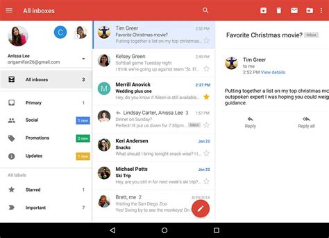Image result for Gmail Sur Android