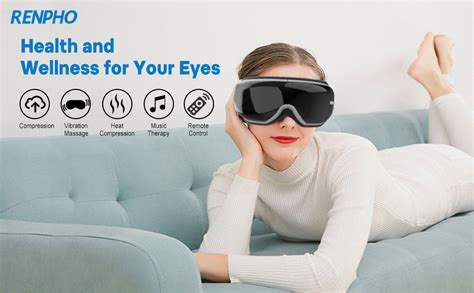 RENPHO Eyeris 1 Electric Eye Massager With Heat & Vibration ...