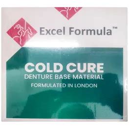 Buy EXCEL FORMULA COLD CURE RR UNIVERSAL PACK PINK (MAKEVALE) | 19 ...