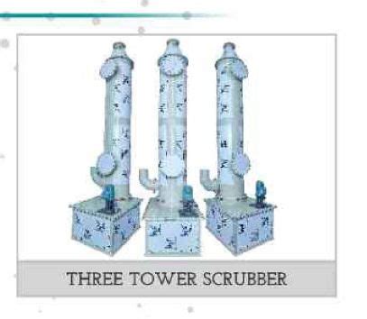 Three Tower Scrubber Manufacturer, Supplier from Mumbai