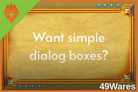 Image result for Dialogue Box GUI