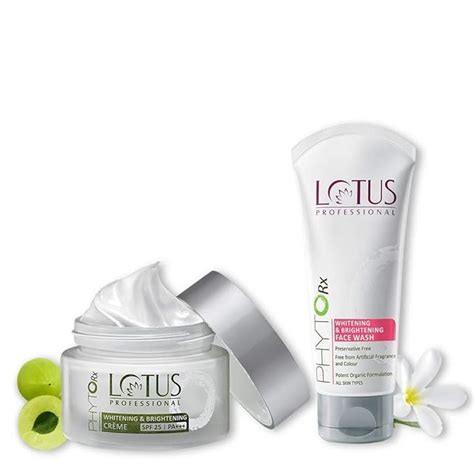 Lotus Professional Phytorx Whitening & Brightening Crème & Face Wash ...