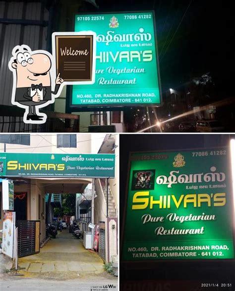 Shiivaa's Pure Veg Restaurant, Coimbatore - Restaurant menu, prices and ...