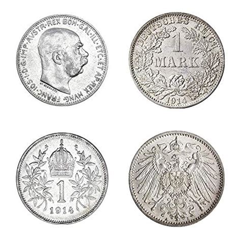 Buy 2 Original Coins from The Great War 1914 - The Central Powers ...