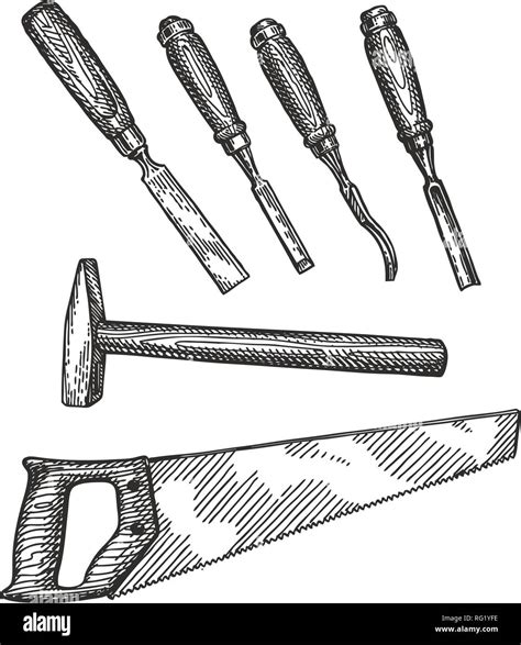Image result for Carpenter Tools Drawing