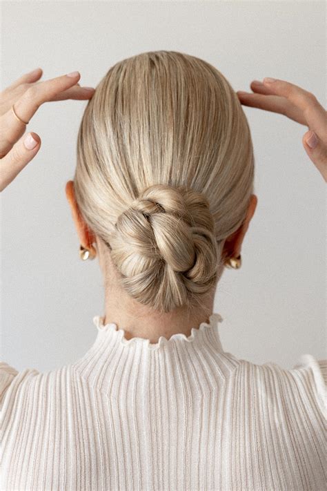 Sleek Low Bun Hairstyle - Perfect Weddings, Bridal, Prom - Alex Gaboury