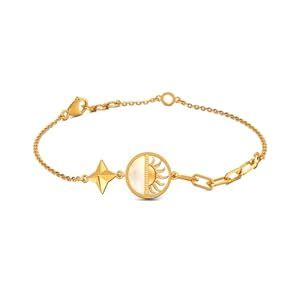 Buy Joyalukkas 22K (916) Purity Sunlit Horizon Bracelet For Women at ...
