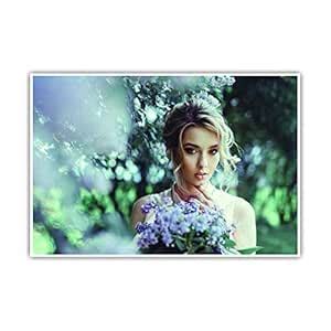Anne Print Solutions® Beautiful Girl Poster (Without Frame) Spa Decor ...
