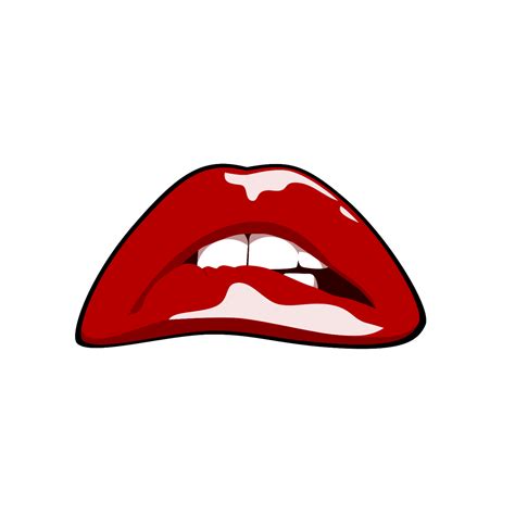 Rocky Horror Picture Show Lips Transparent