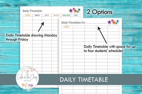 Creating Home Timetables 的图像结果