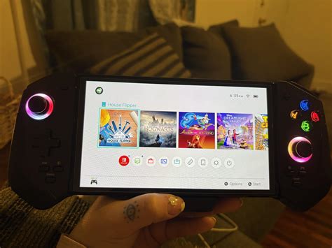 KICKDOT Switch Controllers with Hall Joystick for Nintendo Switch/OLED ...