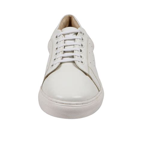 Buy White Corsica Mens Sneakers Online - Hidesign