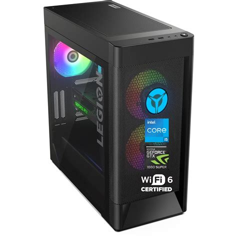 Lenovo Legion 5 Gaming Desktop, Intel Core i5-11500, GeForce GTX 1660 ...