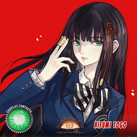 Persona 5 : Hifumi Togo Cosplay Contact Lenses - Colored Contact Lenses ...