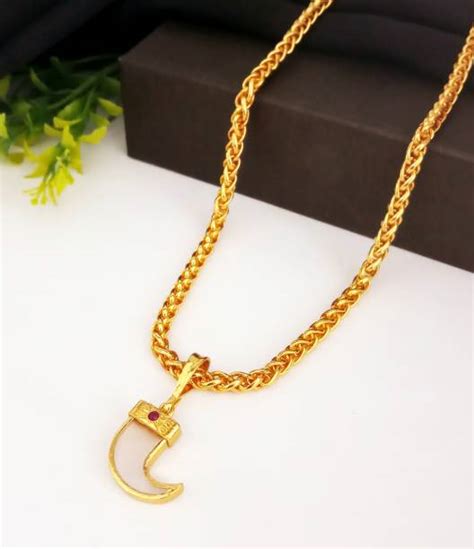 Gold Chain With Pendant - Buy Gold Chain With Pendant Designs Online at ...