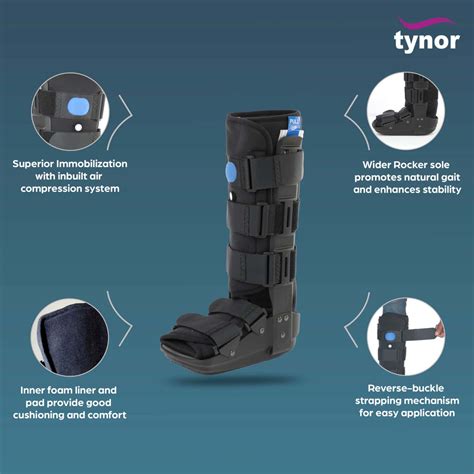 Buy TYNOR WALKER BOOT AIR, BLACK, XL, 1 UNIT Online & Get Upto 60% OFF ...