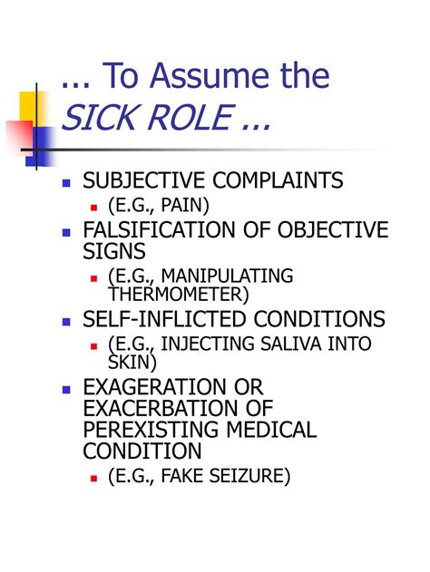 PPT - Malingering VS Factitious Disorders PowerPoint Presentation, free ...