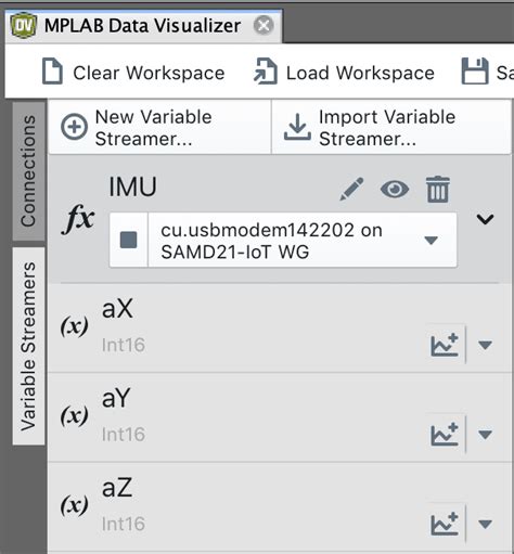 Image result for Data Visualizer Terminal MPLAB