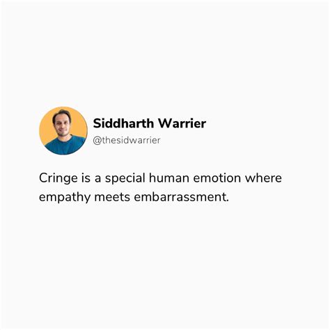 #cringe #neuroscience | Siddharth Warrier
