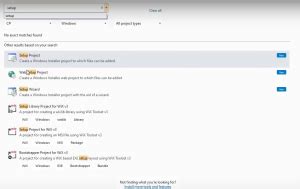 Image result for Make Setup File in Visual Studio