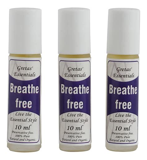 Buy Breathe Free { 10ml each } | Therapeutic Blend of oils | Set of 3 ...