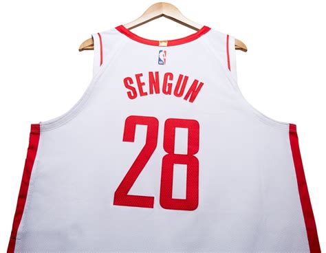 Alperen Sengun Houston Rockets 2023-2024 Game Worn Association Edition ...