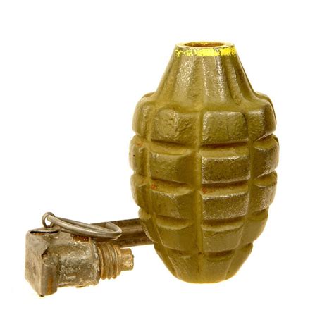 Inert WWII US MKII fragmentation hand grenade / Pineapple Grenade