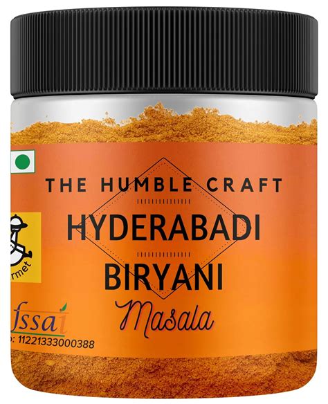 The Humble Craft Hyderabadi Biryani Masala Powder - Authentic ...