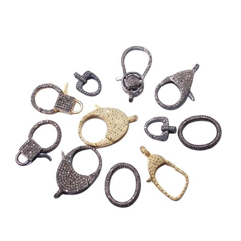 Pave Diamond Clasps – Gemco Jewelry New York Inc