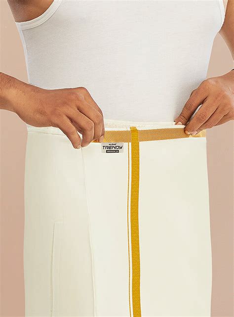 Buy Premium Cotton Dhoti for Men Online | Alaya Cotton